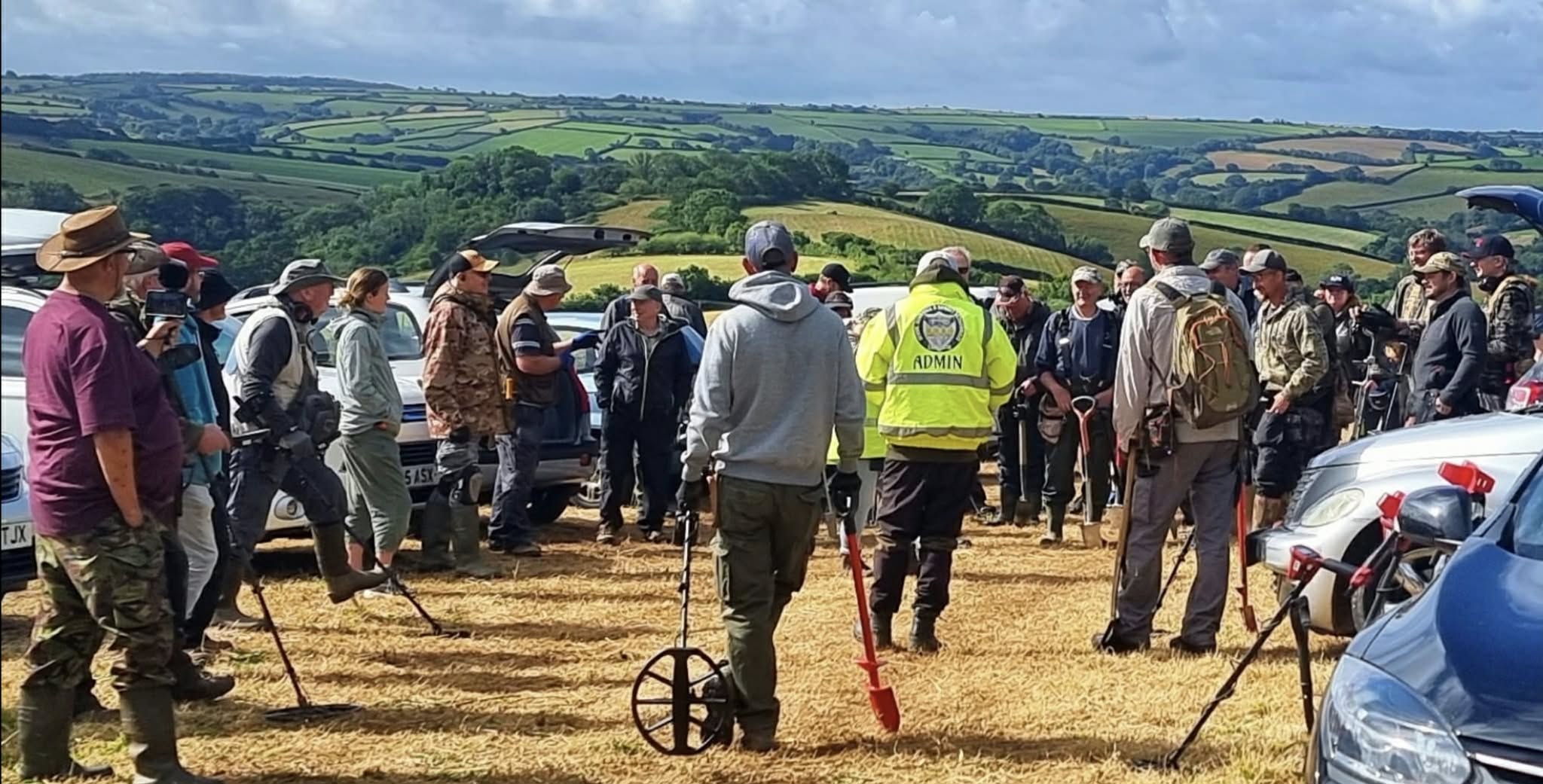 metal detecting landowners Cornwall farm dig DCDD UK